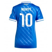 Stroje piłkarskie Real Madrid Kylian Mbappe #10 Koszulka Trzeciej dla damskie 2025-26 Krótki Rękaw